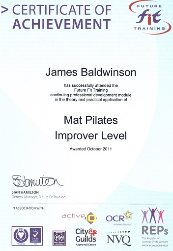 Pilates Improver